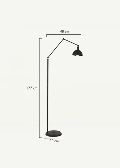 Juno Lambader Siyah (30x177 cm)