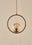 Ale Sarkıt Avize Gold (25x74 cm)