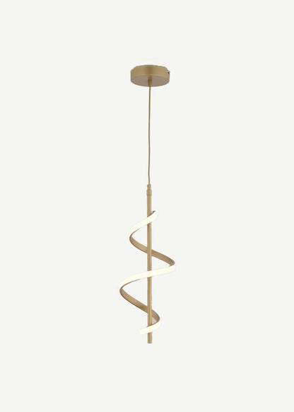 Tornado Sarkıt Led Avize Gold (20x75 cm)