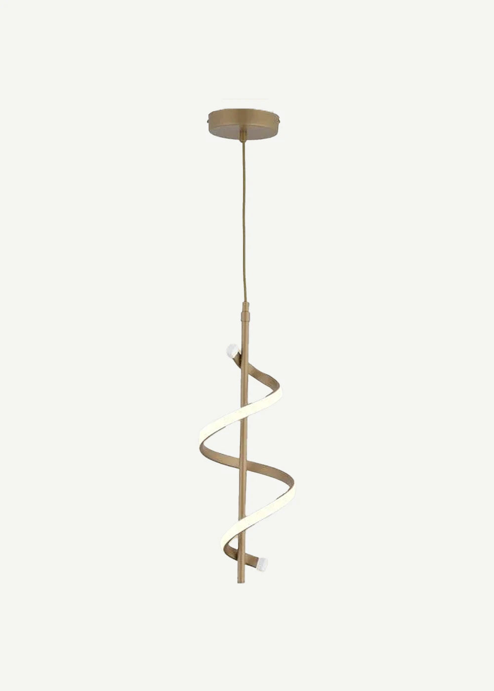 Tornado Sarkıt Led Avize Gold (20x75 cm) - 2