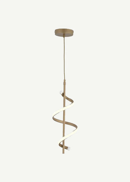 Tornado Sarkıt Led Avize Gold (20x75 cm)