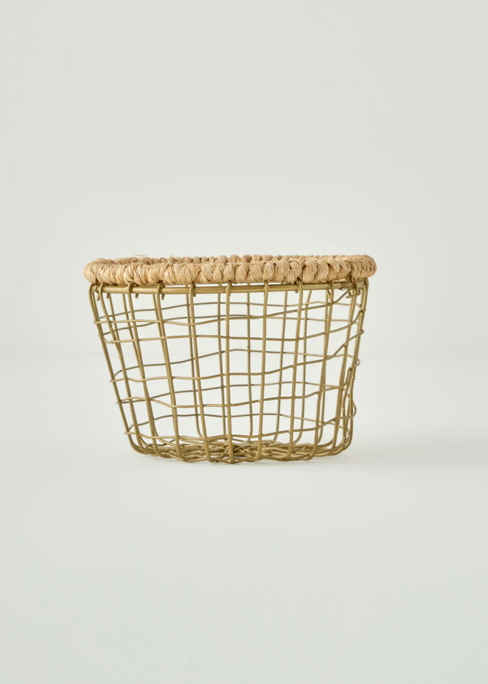Fern Yuvarlak Sepet Naturel (13,5x8 cm) - 2