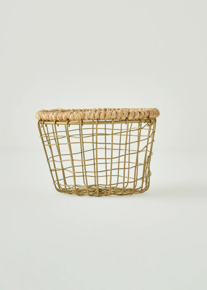 Fern Yuvarlak Sepet Naturel (13,5x8 cm) - 2