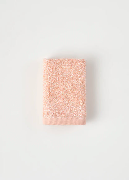 %100 Pamuk Lucia 2'li El Havlusu Somon (30x30 cm)