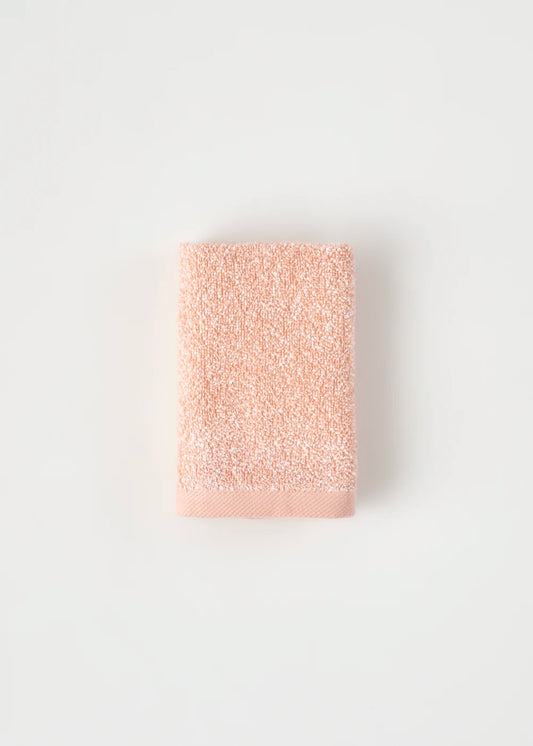 %100 Pamuk Lucia 2'li El Havlusu Somon (30x30 cm)