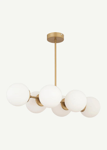 Carla 6'lı Avize Eskitme (60x85 cm)