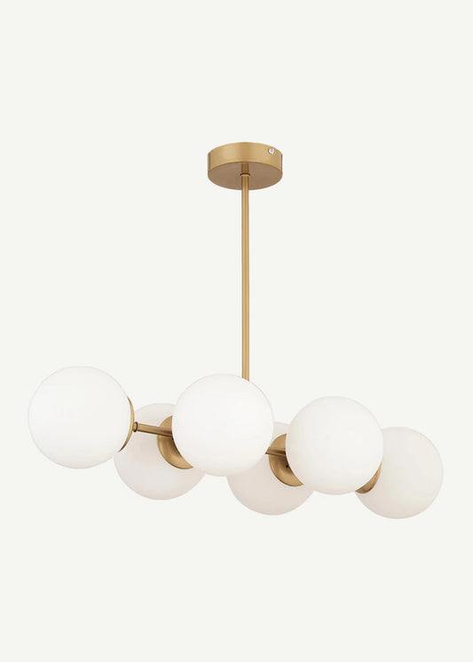 Carla 6'lı Avize Eskitme (60x85 cm)