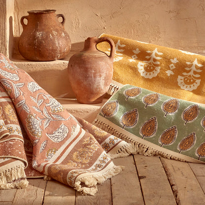 Indian Kilim Hardal (120x180 cm) - 80x150 cm - HARDAL - 4