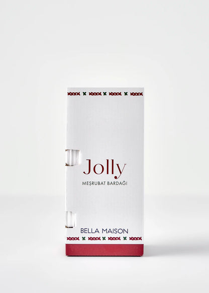 Jolly Pipetli Borosilikat Bardak (500 cc)