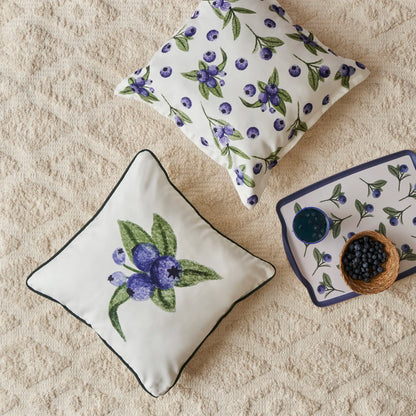 Blueberry Biyeli Kırlent Kılıfı Mor (45x45 cm) - 3