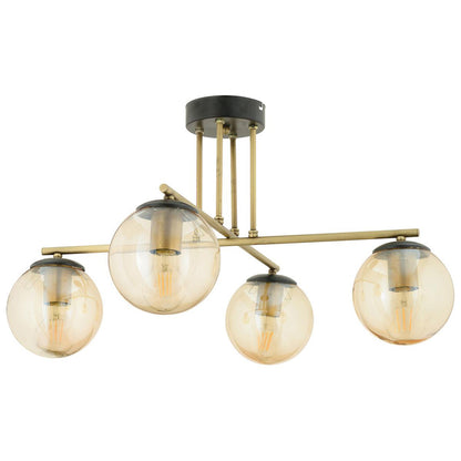 Maria 4'lü Avize Gold (65x36 cm) - 2