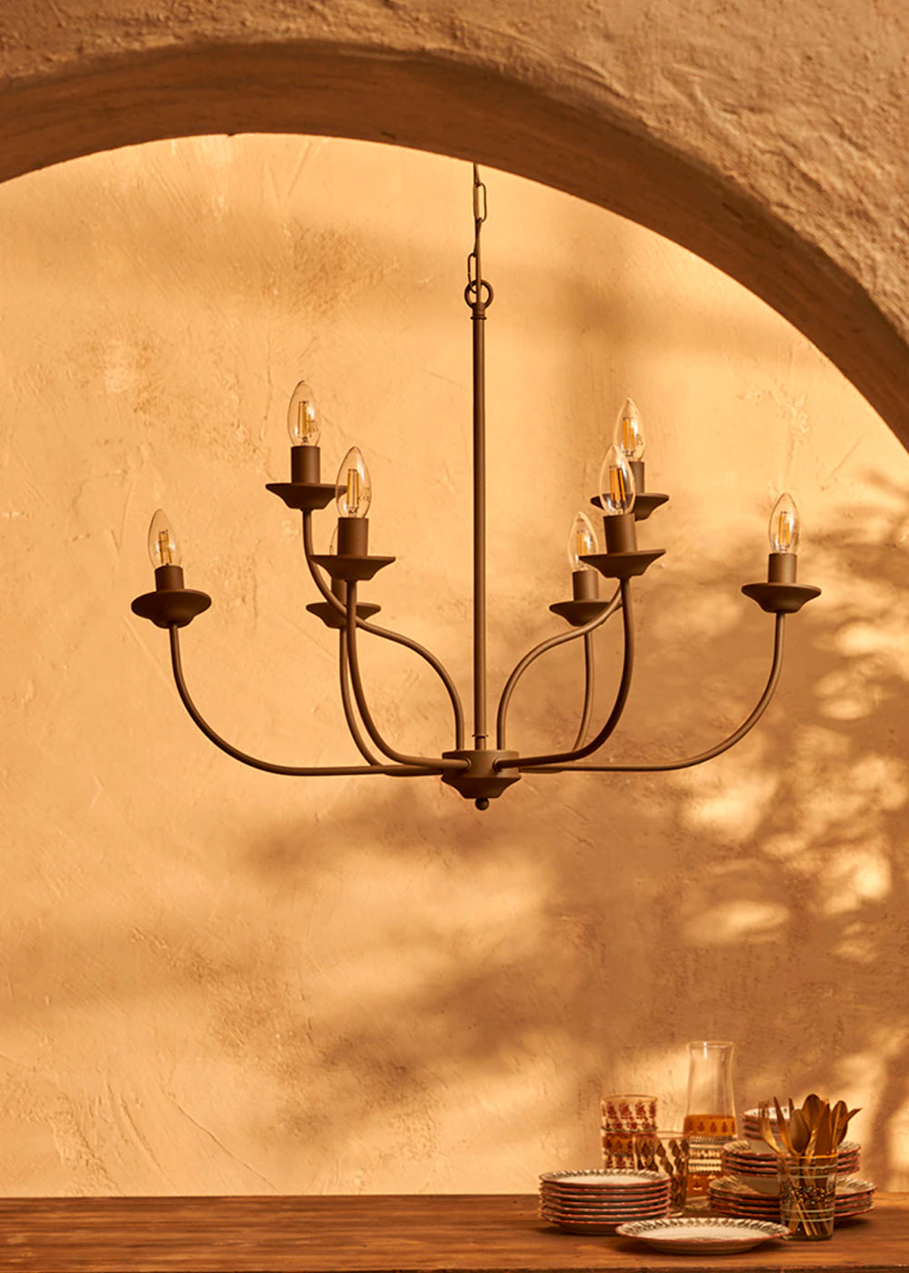 Merida 8'li Avize Eskitme (65x94 cm) - 5