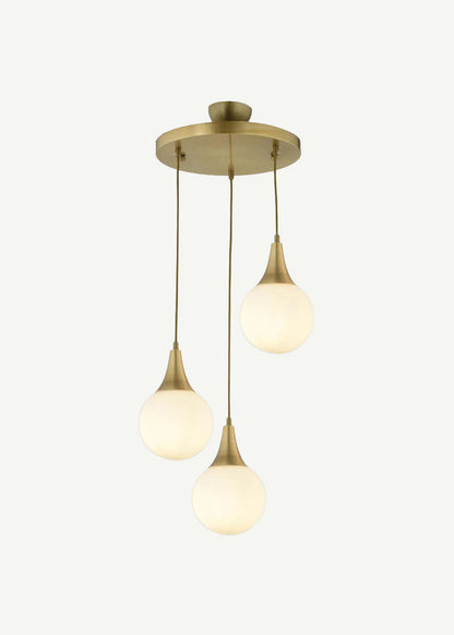 Ivory Sarkıt Avize Gold (70x35 cm)