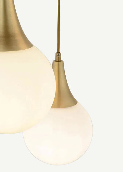 Ivory Sarkıt Avize Gold (70x35 cm)