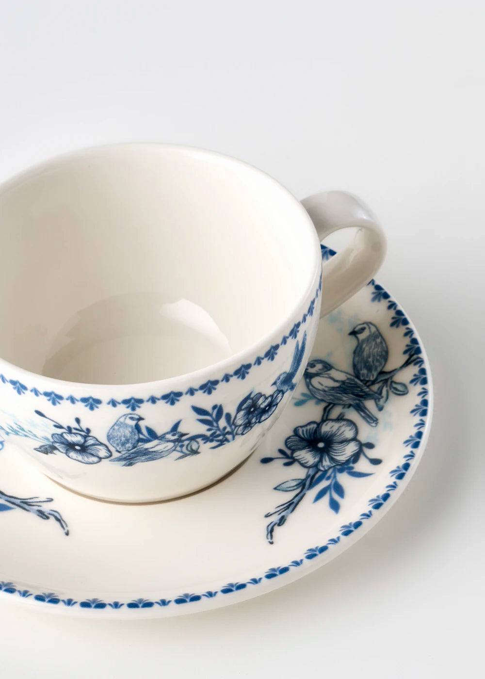 Bleu Blanc 2'li Çay Fincan Seti Mavi (270 cc) - 4