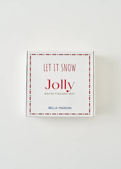 Jolly Porselen 2'li Kahve Fincanı Seti (70 cc) - 4