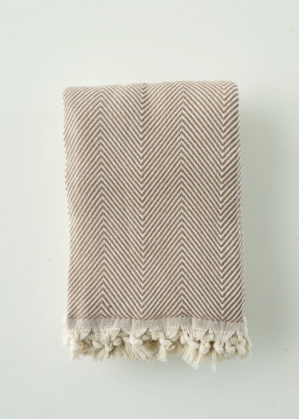 %100 Pamuk Nina - KAHVERENGİ - 200x230 cm - 4