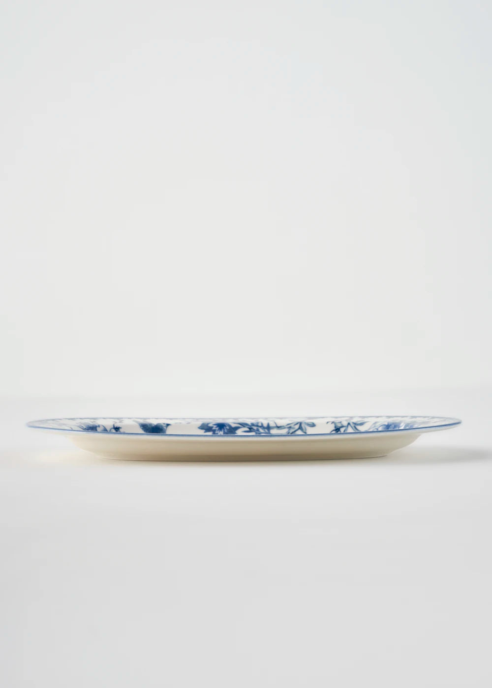 Bleu Blanc Porselen Büyük Sunum Tabağı Mavi (30 cm) - 4