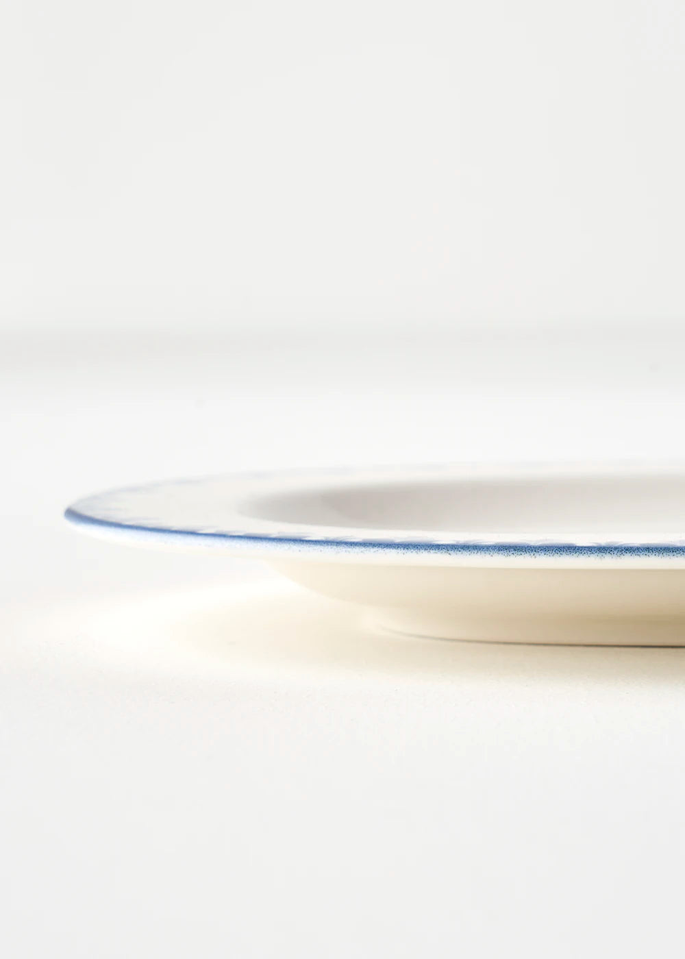 Bleu Blanc Porselen Küçük Sunum Tabağı Mavi (25 cm) - 4