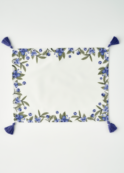 %100 Pamuk Blueberry Amerikan Servis (35x45 cm) - 2