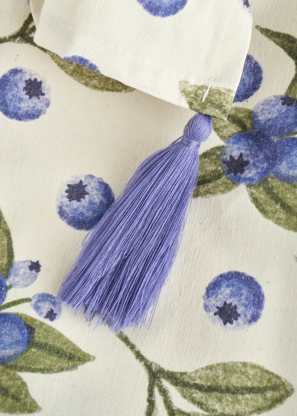 %100 Pamuk Blueberry Masa Örtüsü (153x153 cm) - 2