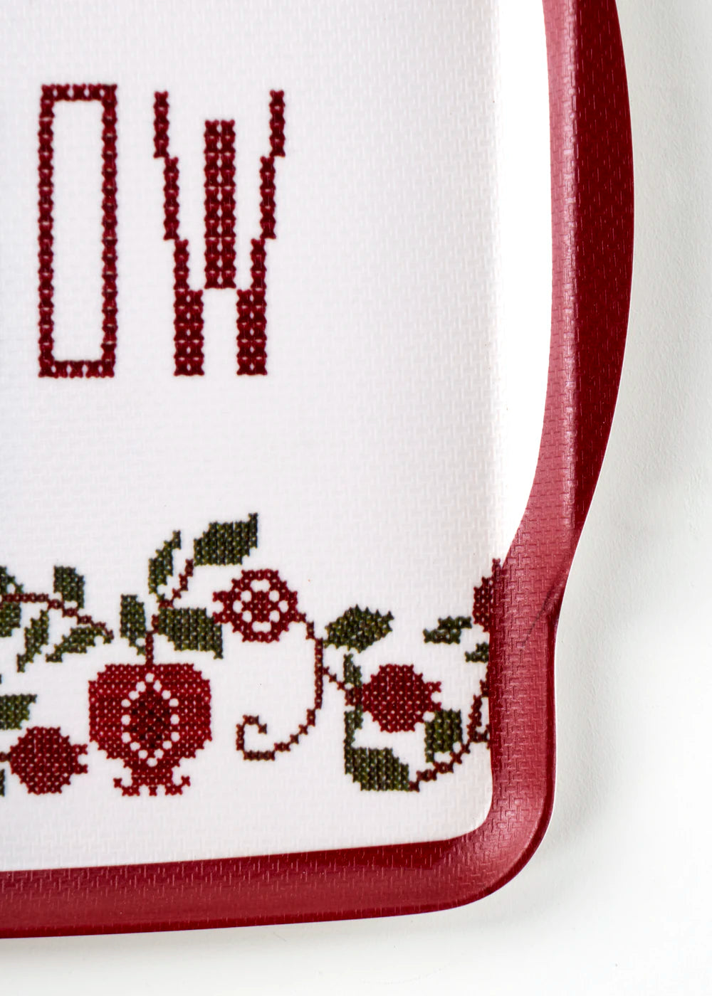 Jolly Melamin Tepsi Kırmızı (42x31 cm) - 2
