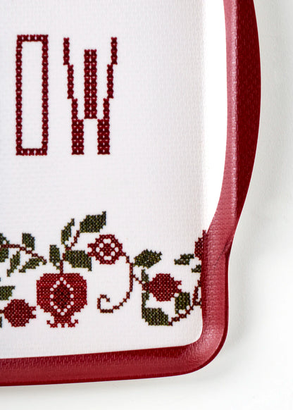 Jolly Melamin Tepsi Kırmızı (42x31 cm) - 2