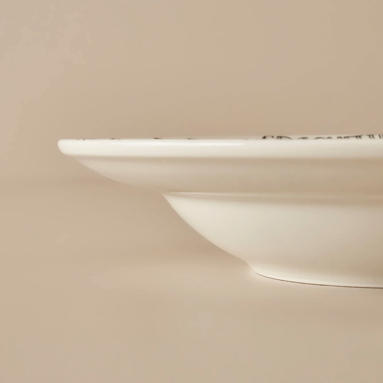 Colored Porselen Makarna Tabağı (28 cm) - SİYAH - 28 cm - 3