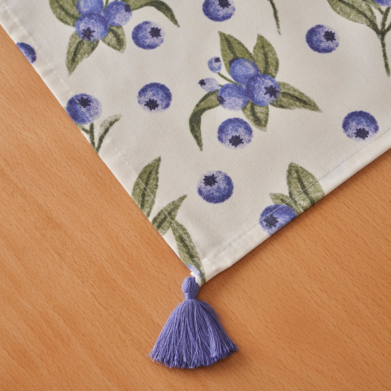 %100 Pamuk Blueberry Runner (50x150 cm) - 2