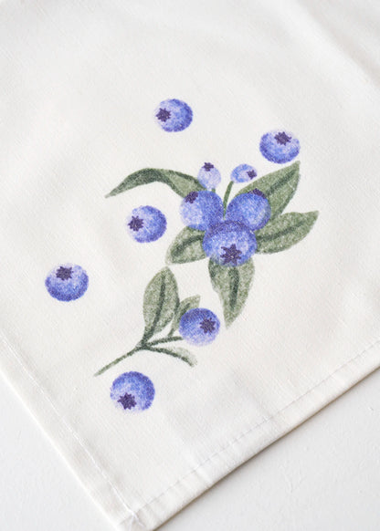 %100 Pamuk Blueberry Peçete (40x40 cm)