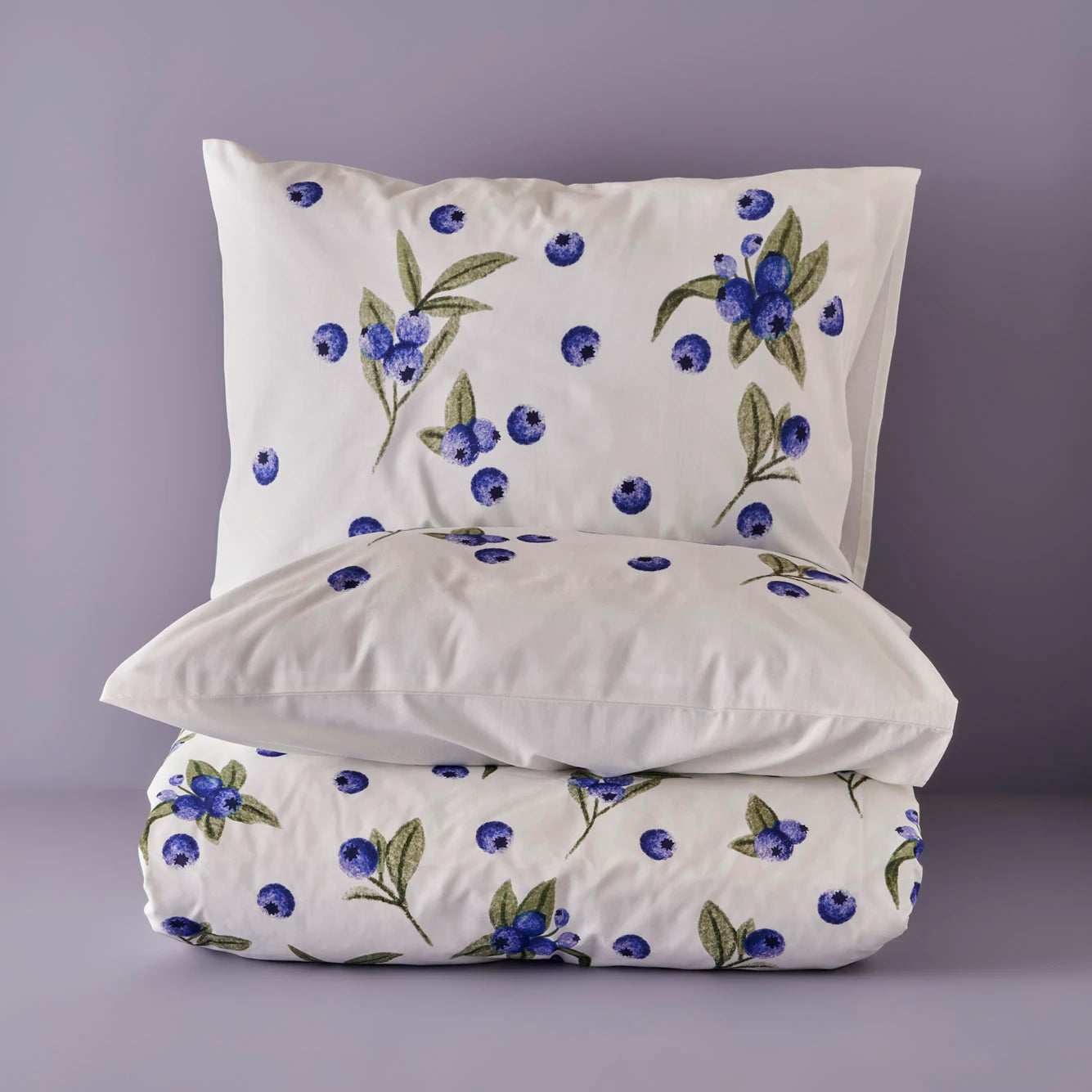 %100 Pamuk Ranforce Blueberry - 4