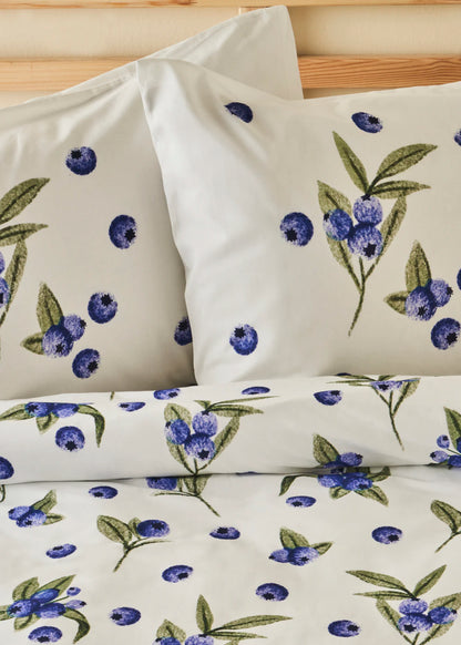 %100 Pamuk Ranforce Blueberry - 200x220 cm - ÇOK RENKLİ - 2