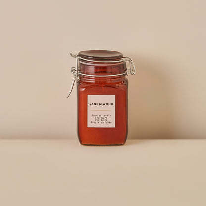 Sandalwood Kokulu Mum Amber (210 gr)