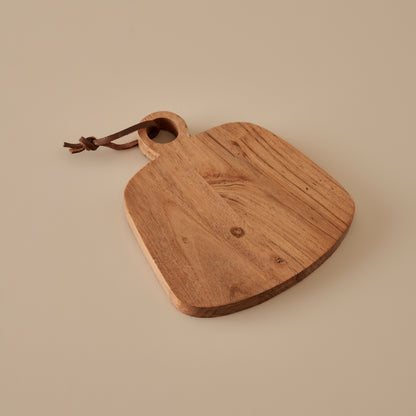 Carve Akasya Sunum Tahtası Naturel (18x15 cm)