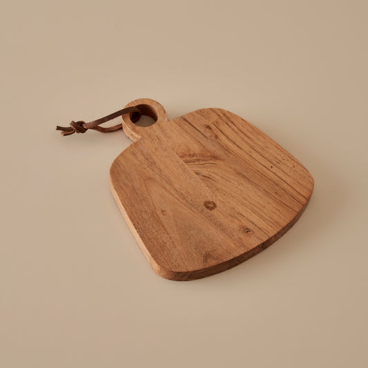 Carve Akasya Sunum Tahtası Naturel (18x15 cm)