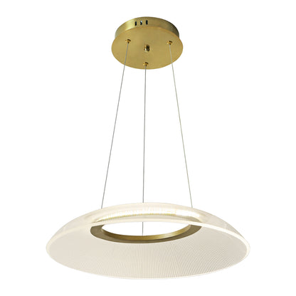 Sia Yuvarlak Avize 24 Watt Gold (56x85 cm)