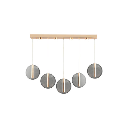 Vals 4'lü Avize 52 Watt Gold (30x75 cm)