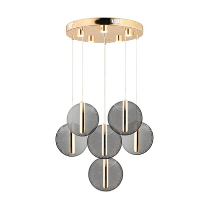 Vals 4'lü Avize 52 Watt Gold (30x75 cm) - 75x40 cm - GOLD - 3