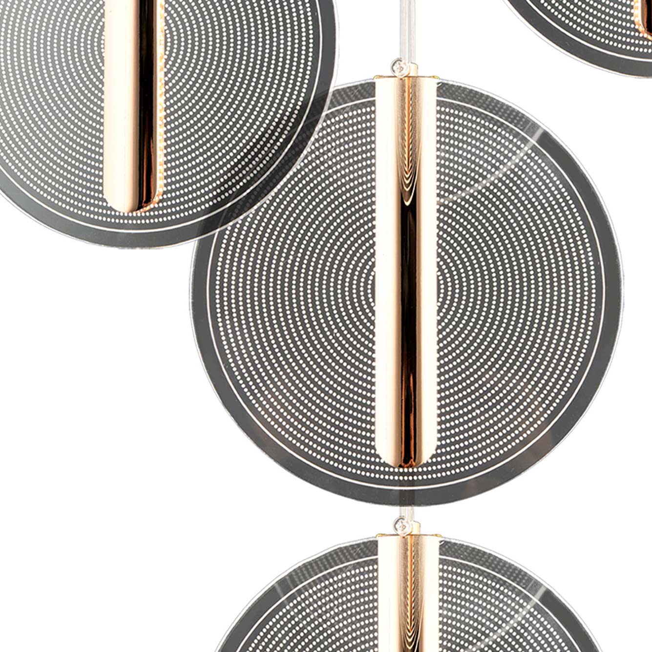 Vals 4'lü Avize 52 Watt Gold (30x75 cm) - 75x40 cm - GOLD - 4