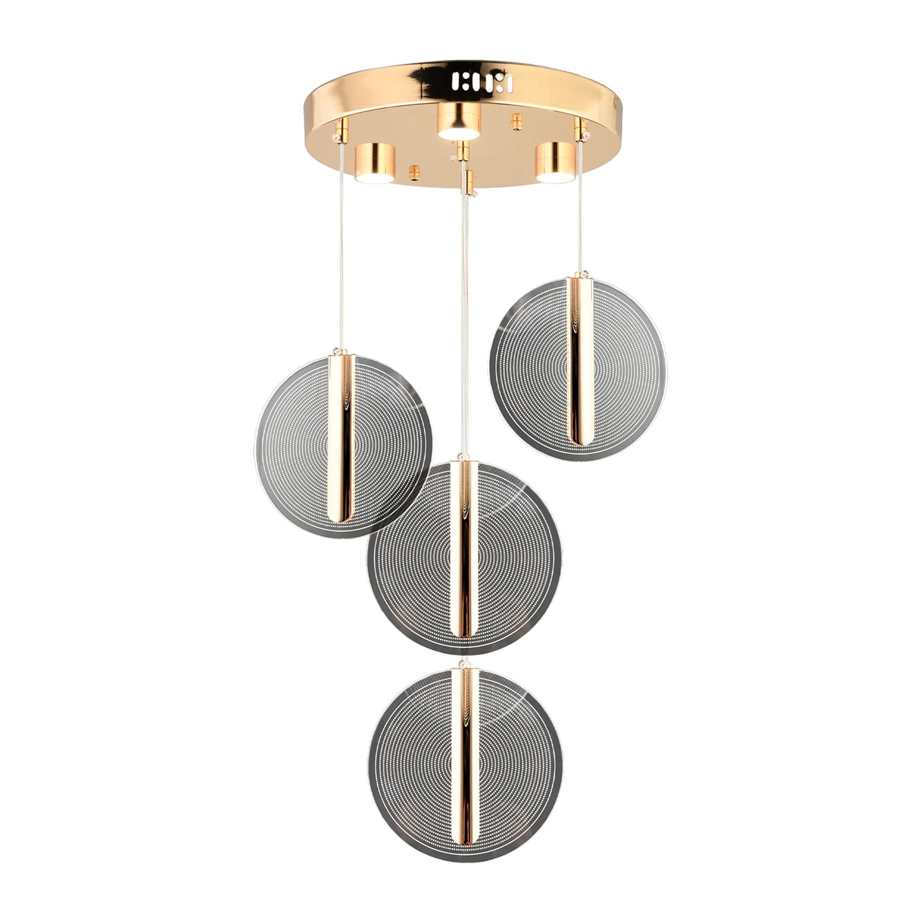 Vals 4'lü Avize 52 Watt Gold (30x75 cm) - 2