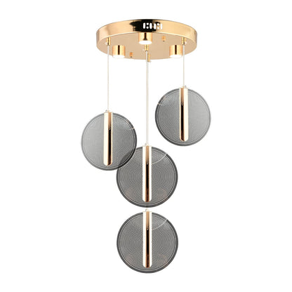 Vals 4'lü Avize 52 Watt Gold (30x75 cm) - 2
