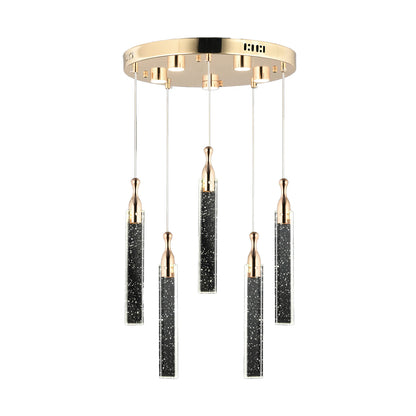 Loui 5'li Avize Gold (75x40 cm)