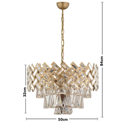 Lennie Avize Gold (50x32 cm) - 4