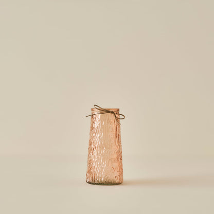 Garden Cam Vazo Mor (10x22 cm) - PEMBE - 10x22 cm - 2
