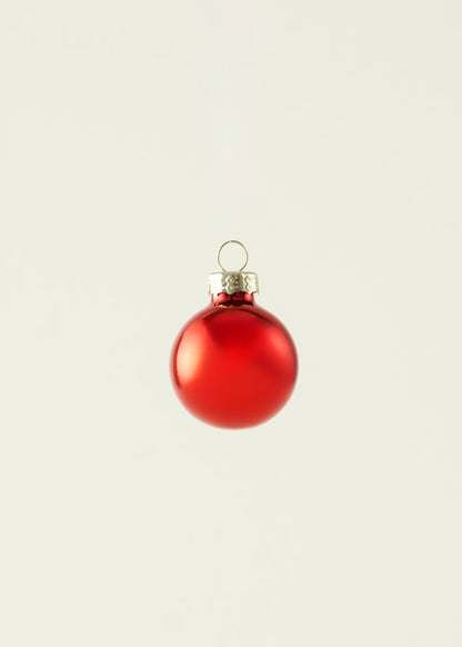 Christmas Dekoratif Süs 16'lı Kırmızı (3 cm)