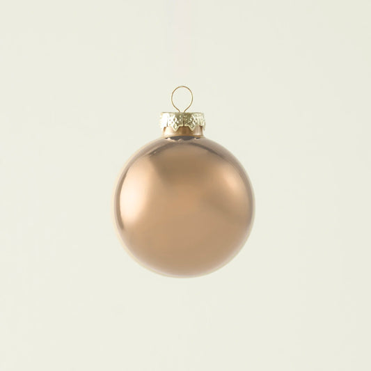 Christmas Dekoratif Süs 12'li Kahverengi (6 cm)