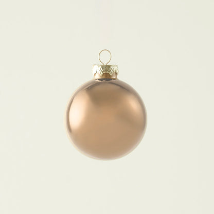 Christmas Dekoratif Süs 12'li Kahverengi (6 cm)