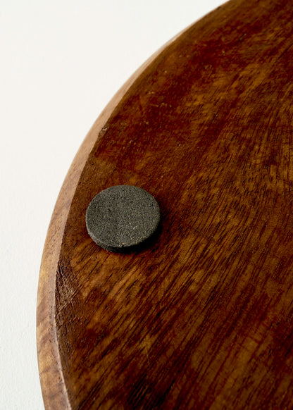 Boliva Mango Ağacı Dekoratif Tabak Naturel (25x25x1,5 cm) - 4