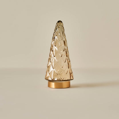 Pine Tree Yılbaşı Ledli Aydınlatma Gold (24 cm)