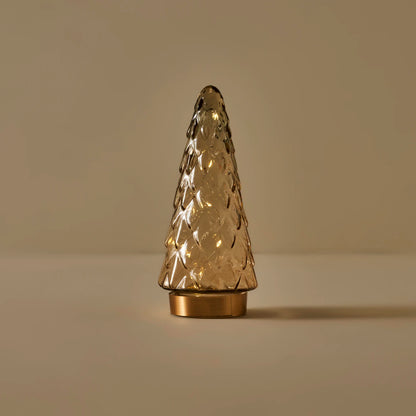 Pine Tree Yılbaşı Ledli Aydınlatma Gold (24 cm) - 3